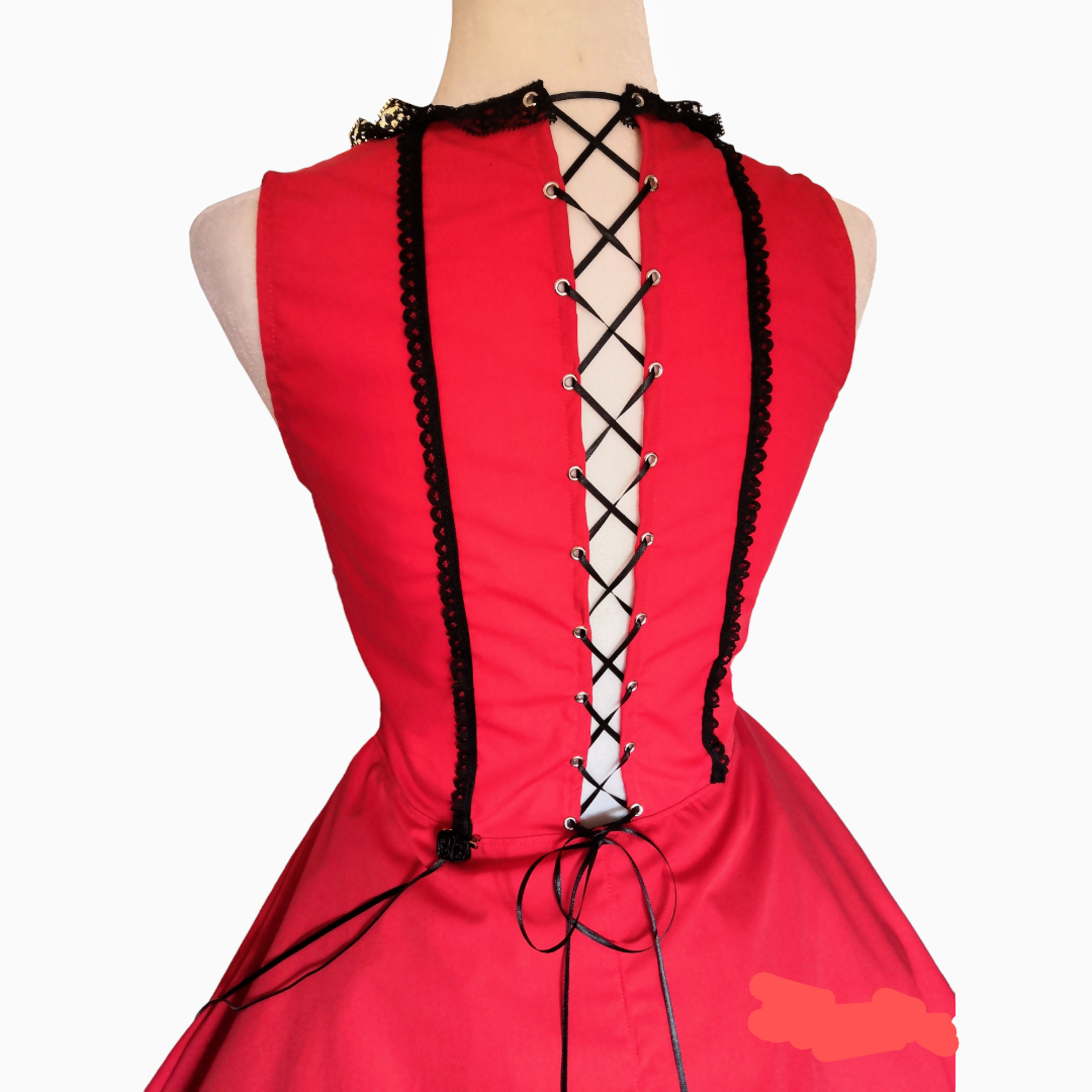 Vestido Pin Up rojo