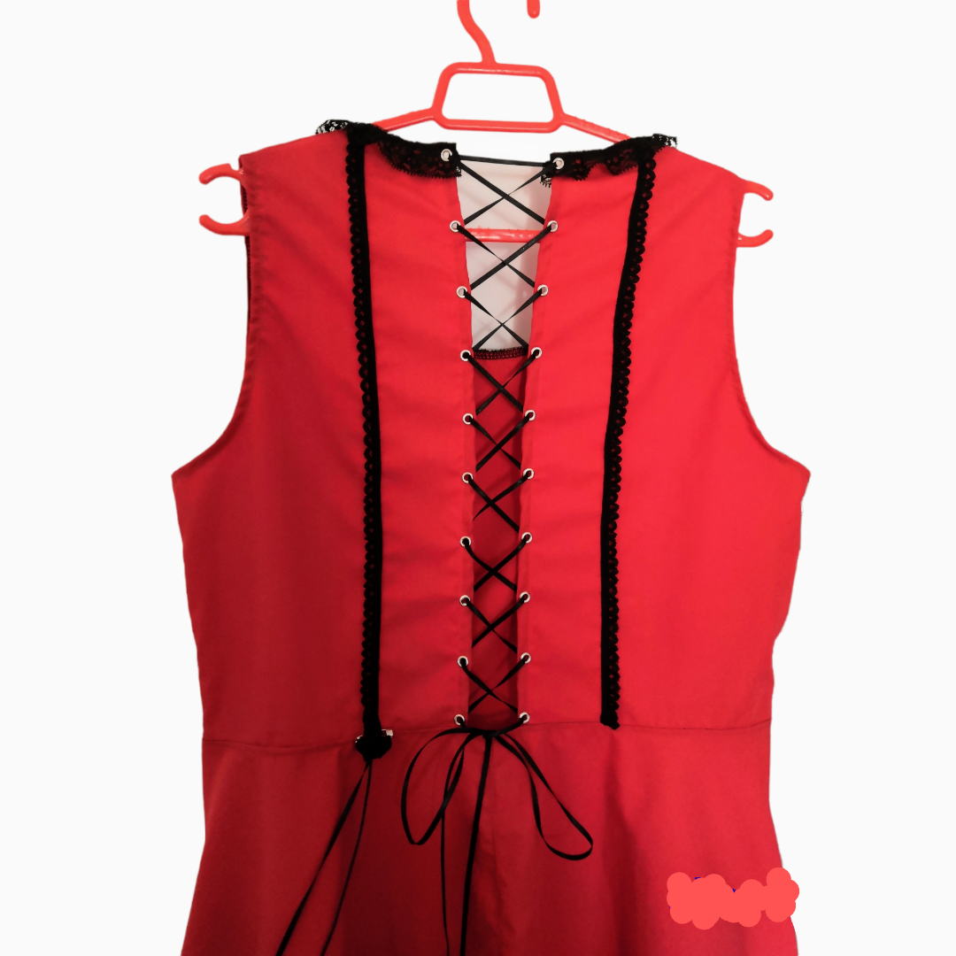 Vestido Pin Up rojo