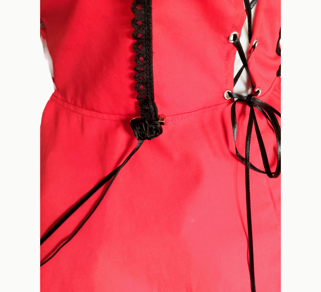 Vestido Pin Up rojo