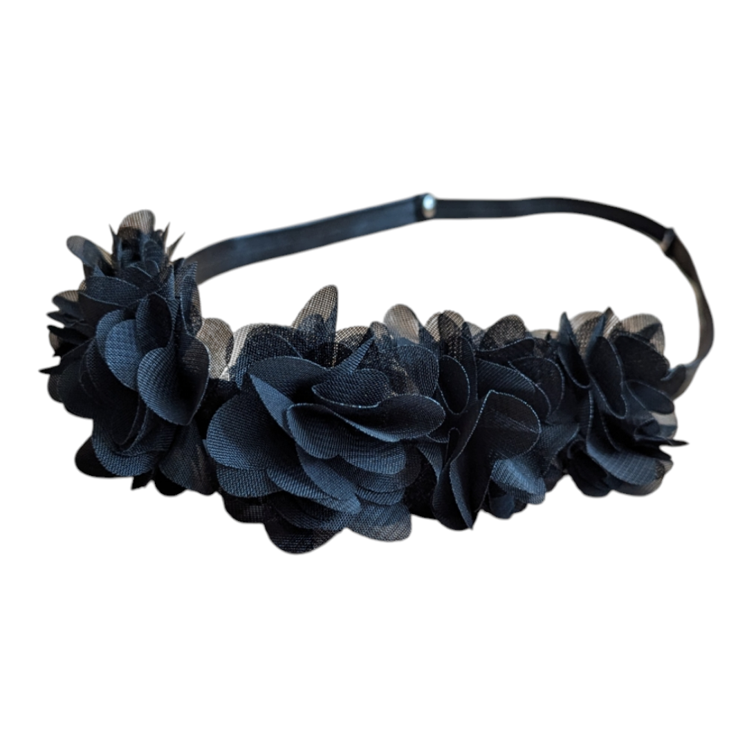 Diadema Rosas Negras