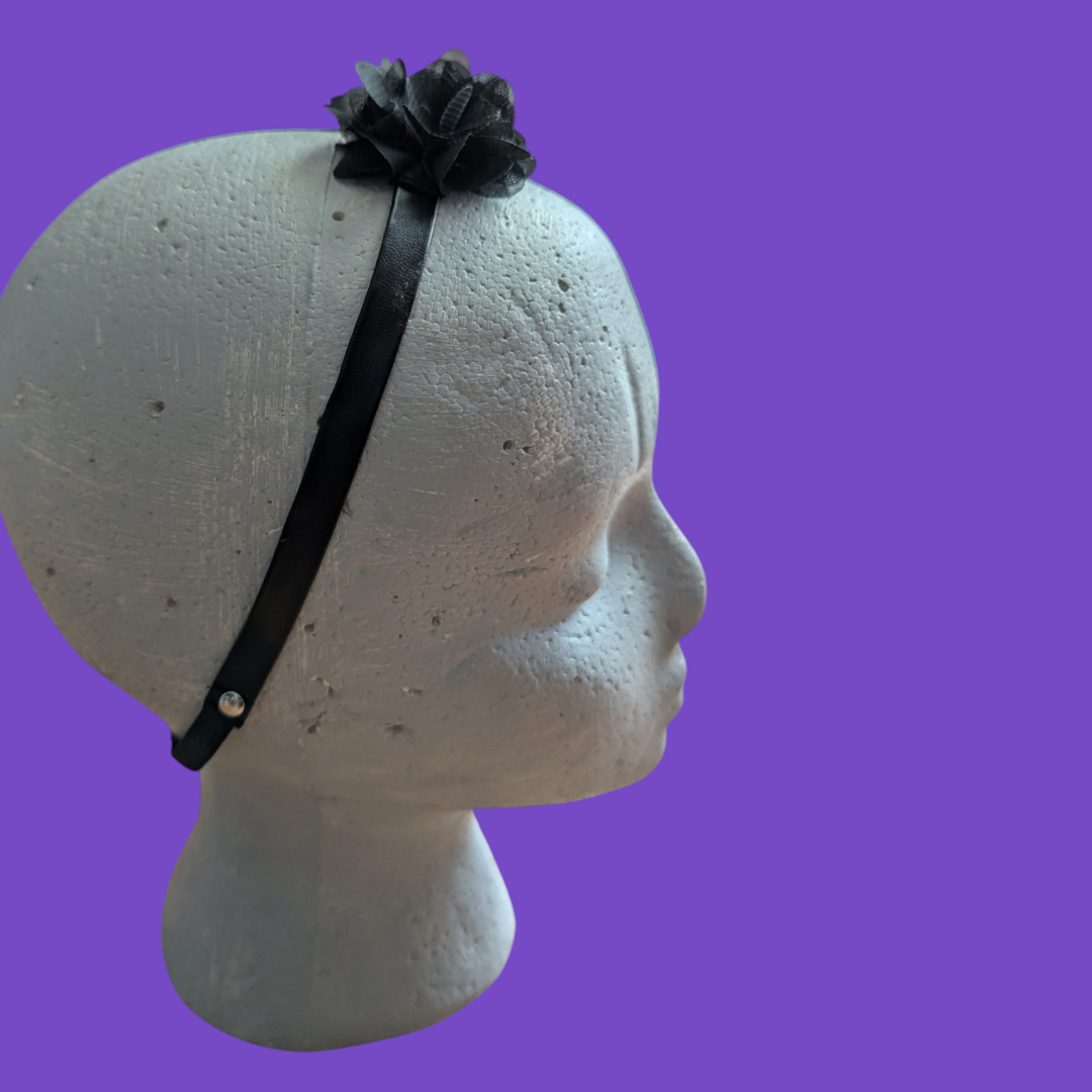 Diadema Rosas Negras