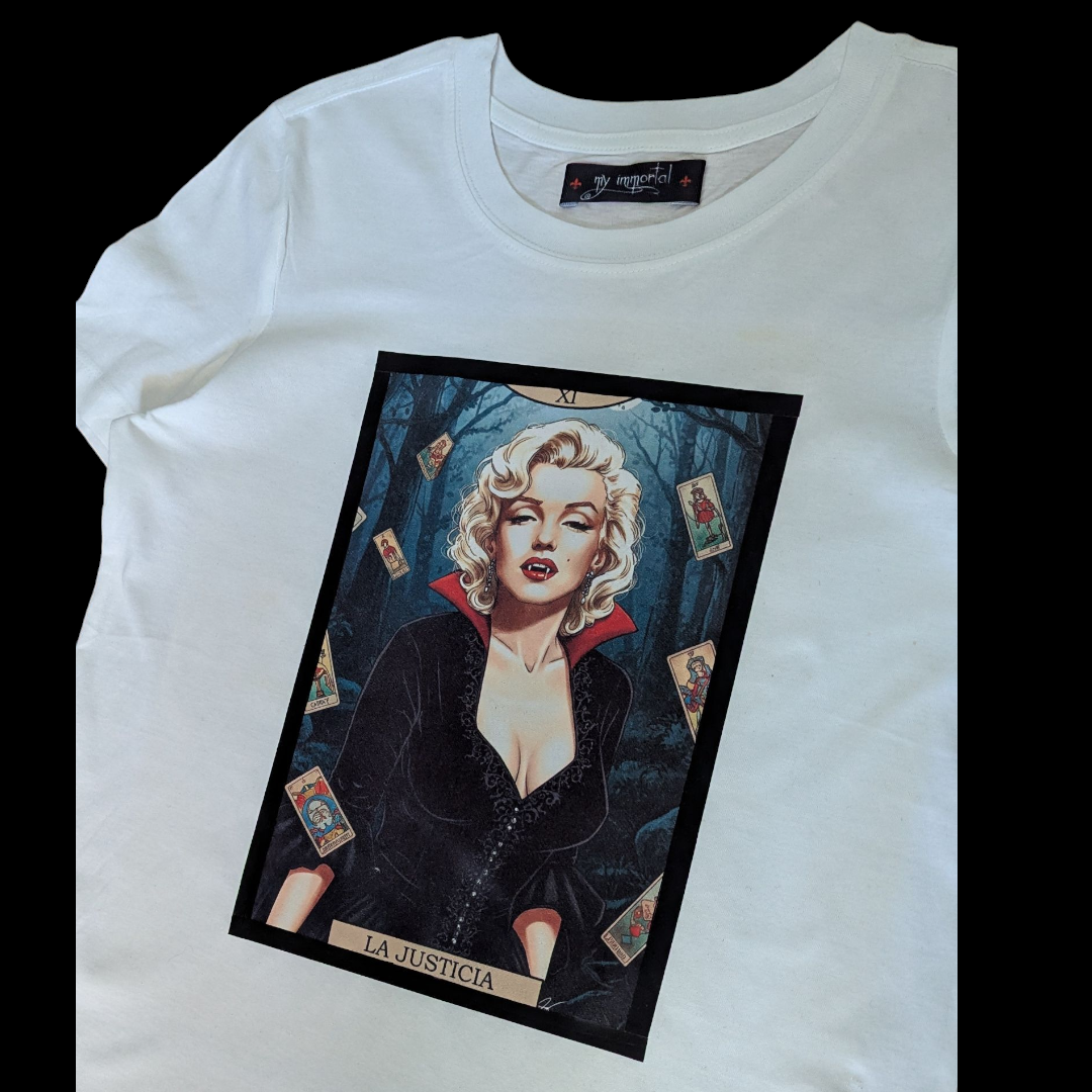 Camiseta Marilyn Vamp Tarot