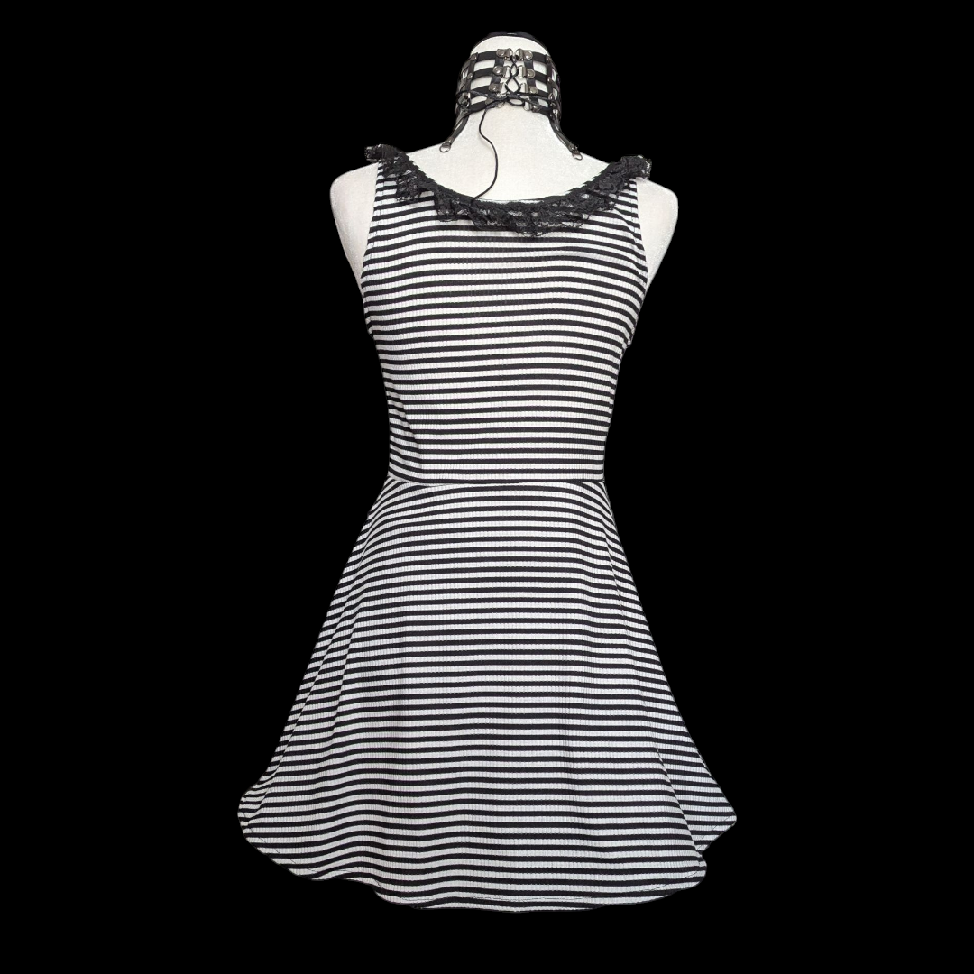 Vestido rayado El Diablo Anthony