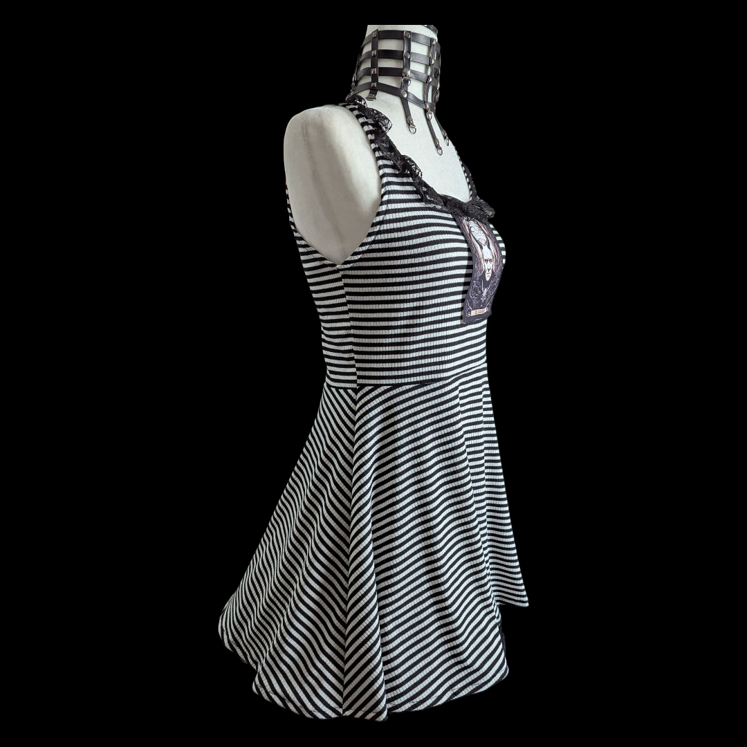 Vestido rayado El Diablo Anthony