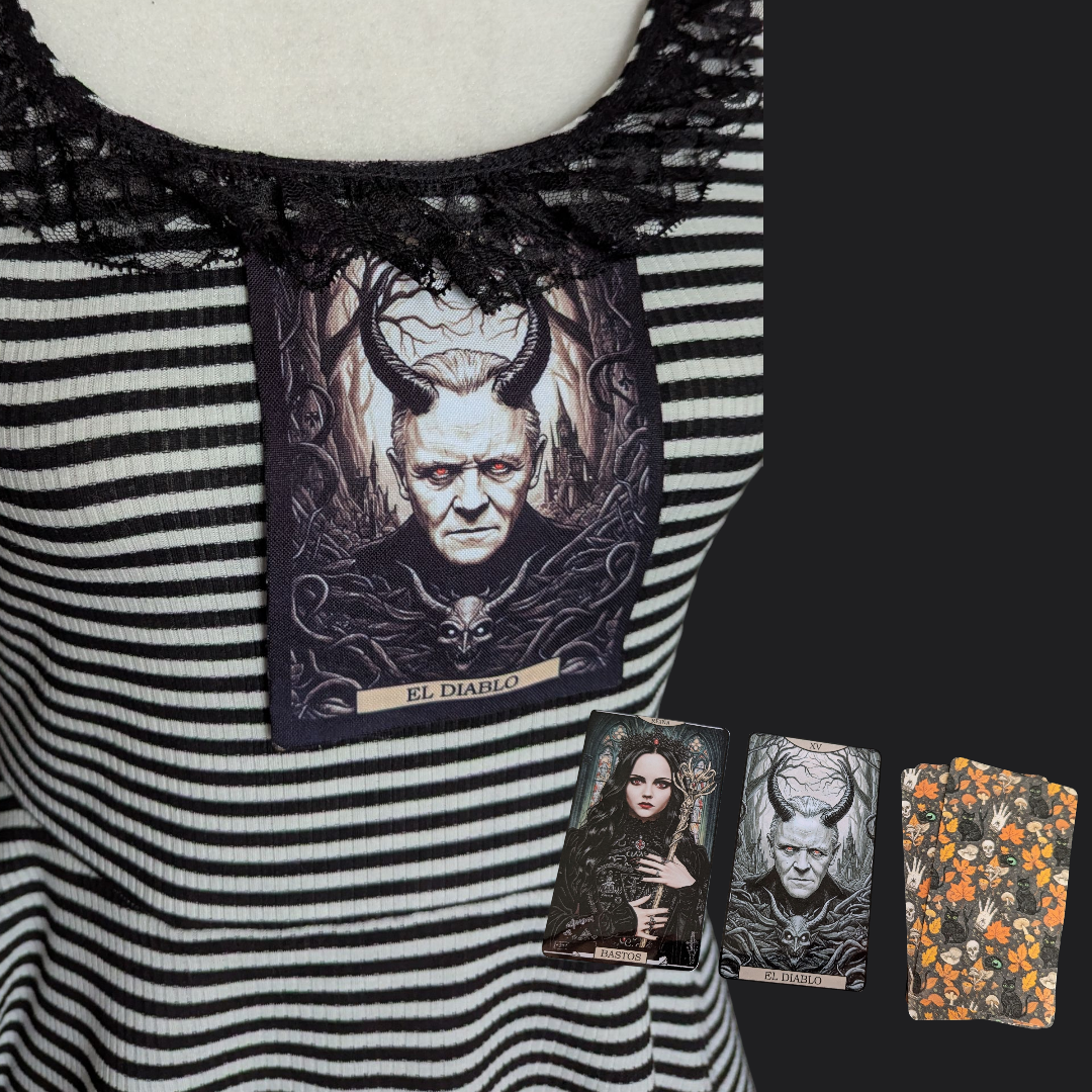 Vestido rayado El Diablo Anthony