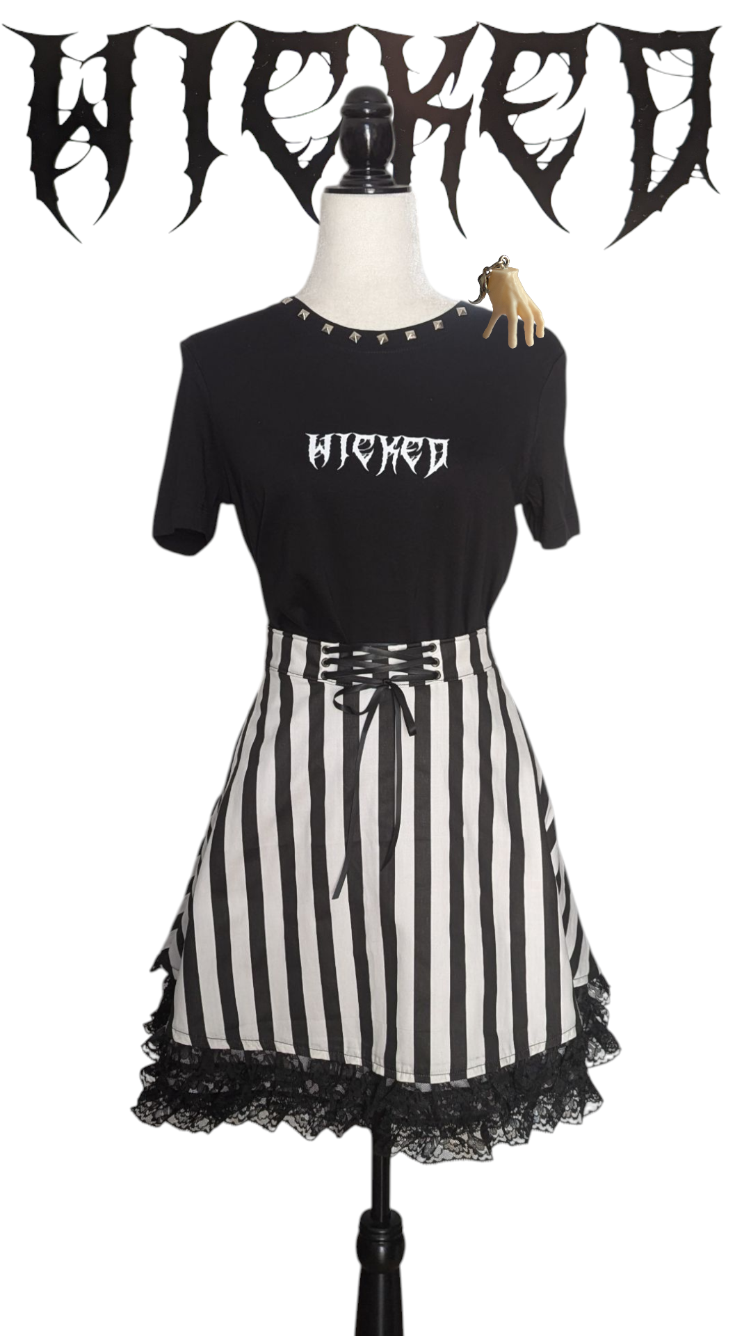 Camiseta Wicked negra