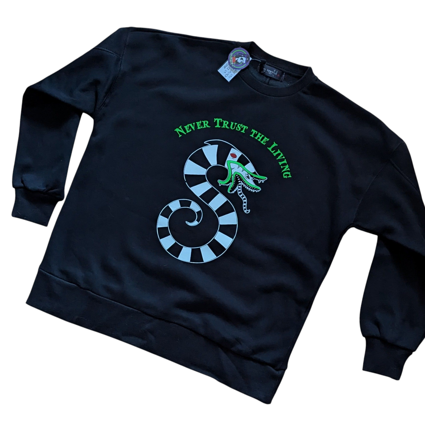 Sudadera Sandworm Beetlejuice oversize