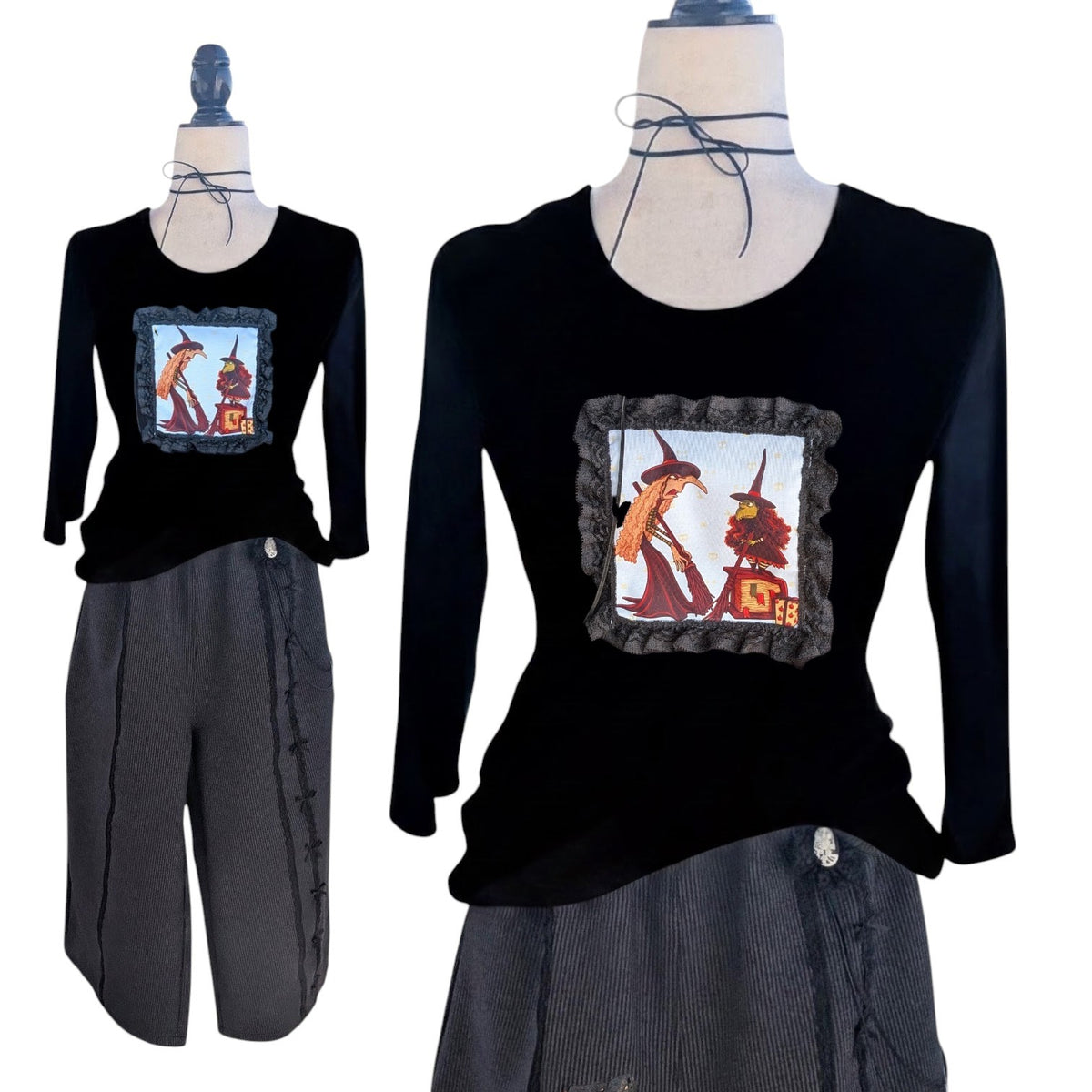 Camiseta Brujas Pesadilla Antes de Navidad