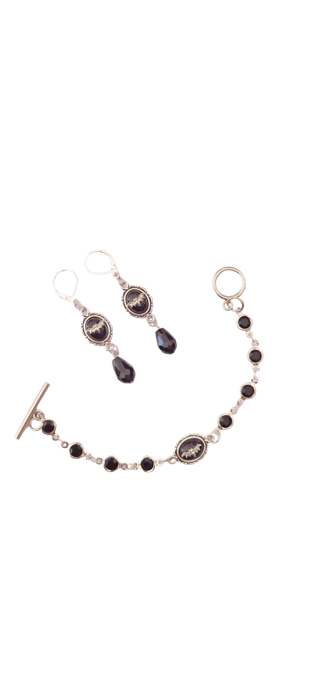 Pulsera Camafeo Murciélago