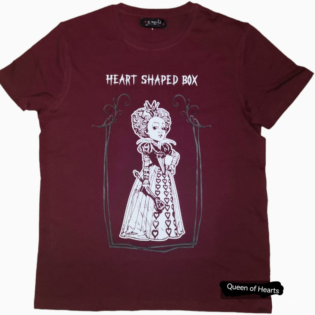 Camiseta Unisex Reina de Corazones