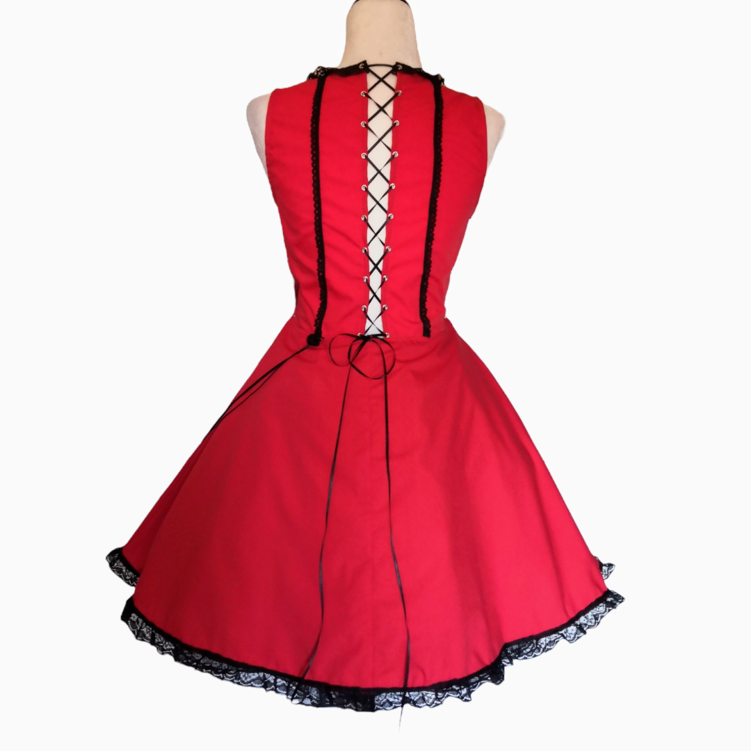 Vestido Pin Up rojo