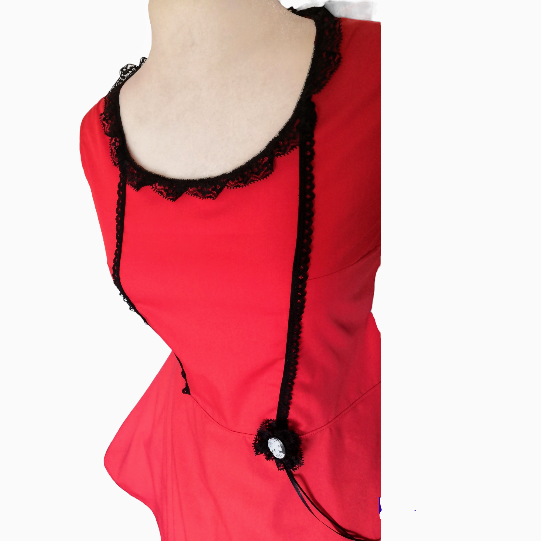 Vestido Pin Up rojo