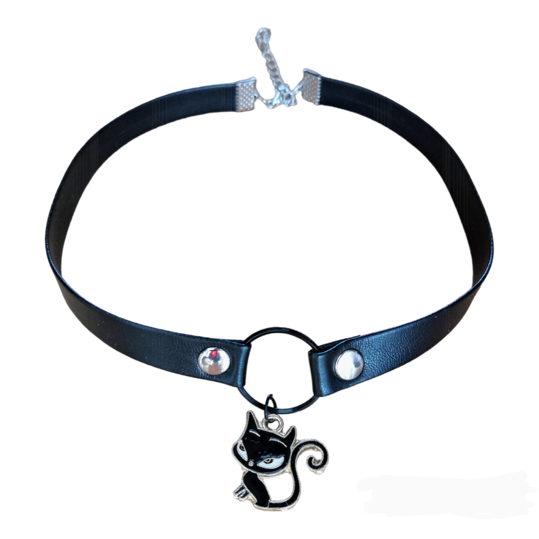 Choker Gato Negro