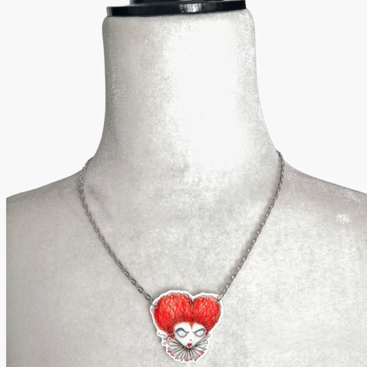 Collar Reina de Corazones