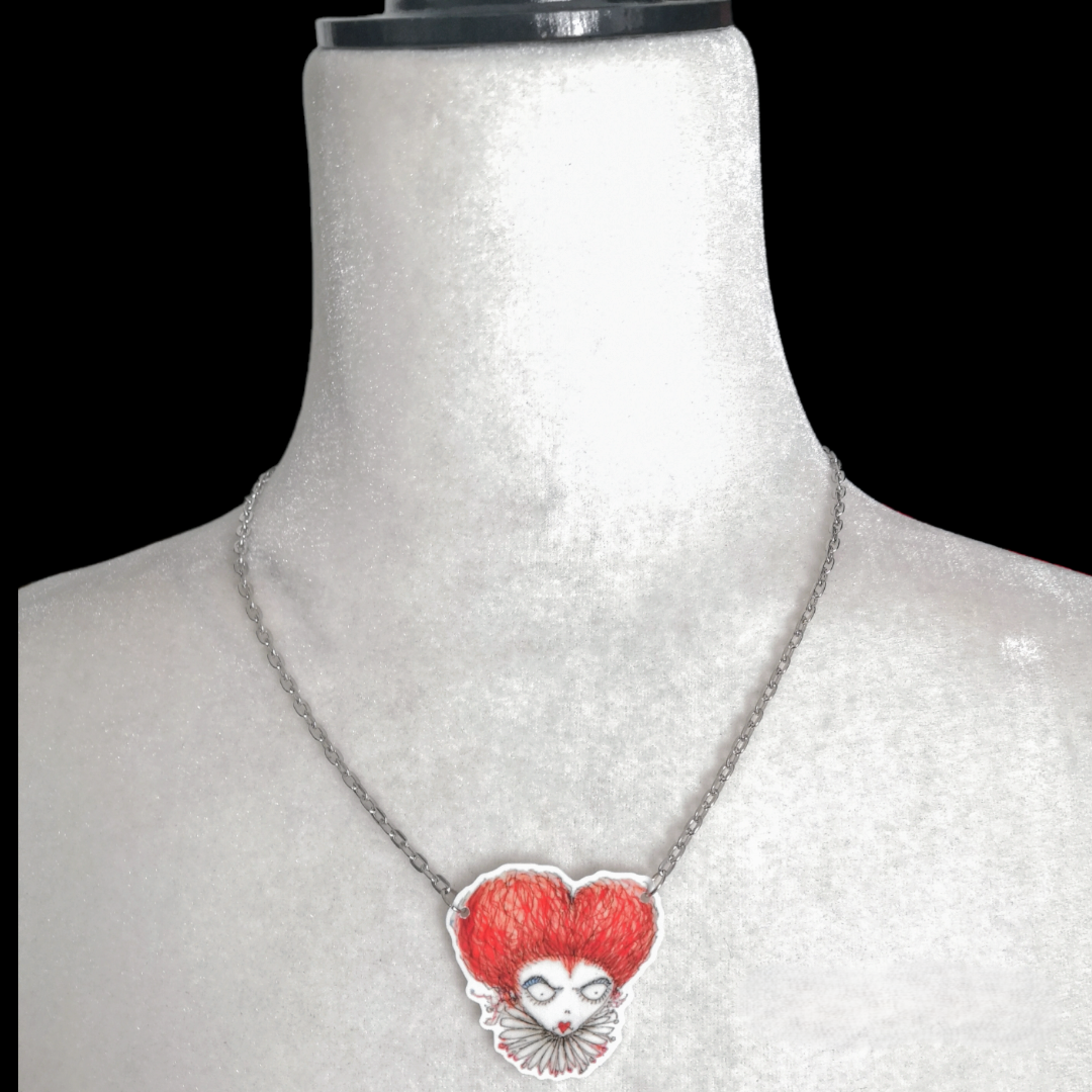 Collar Reina de Corazones