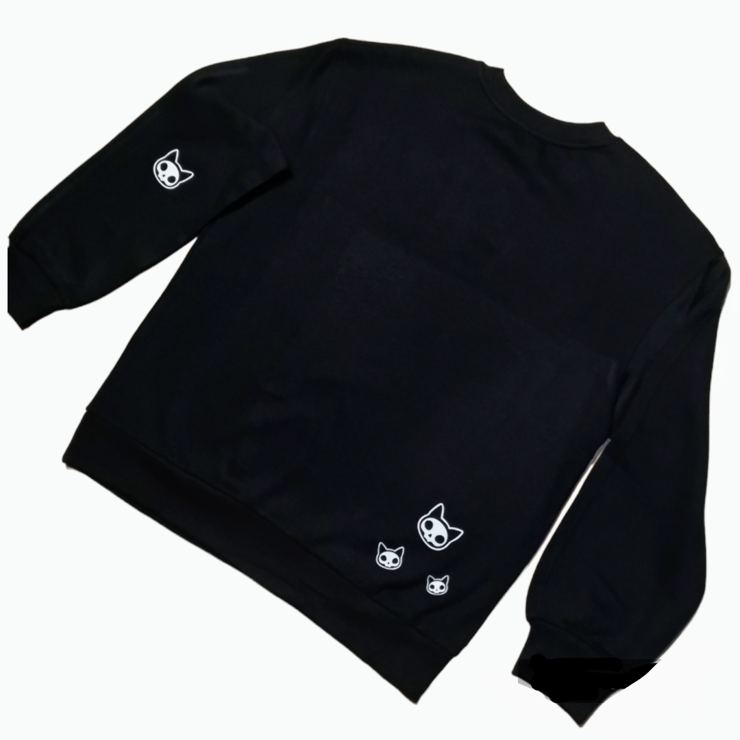 Sudadera Unisex Living Dead Purrr