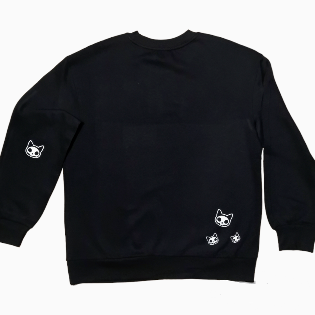 Sudadera Unisex Living Dead Purrr