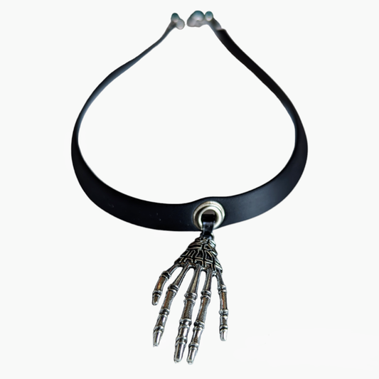 Choker Mano de Esqueleto