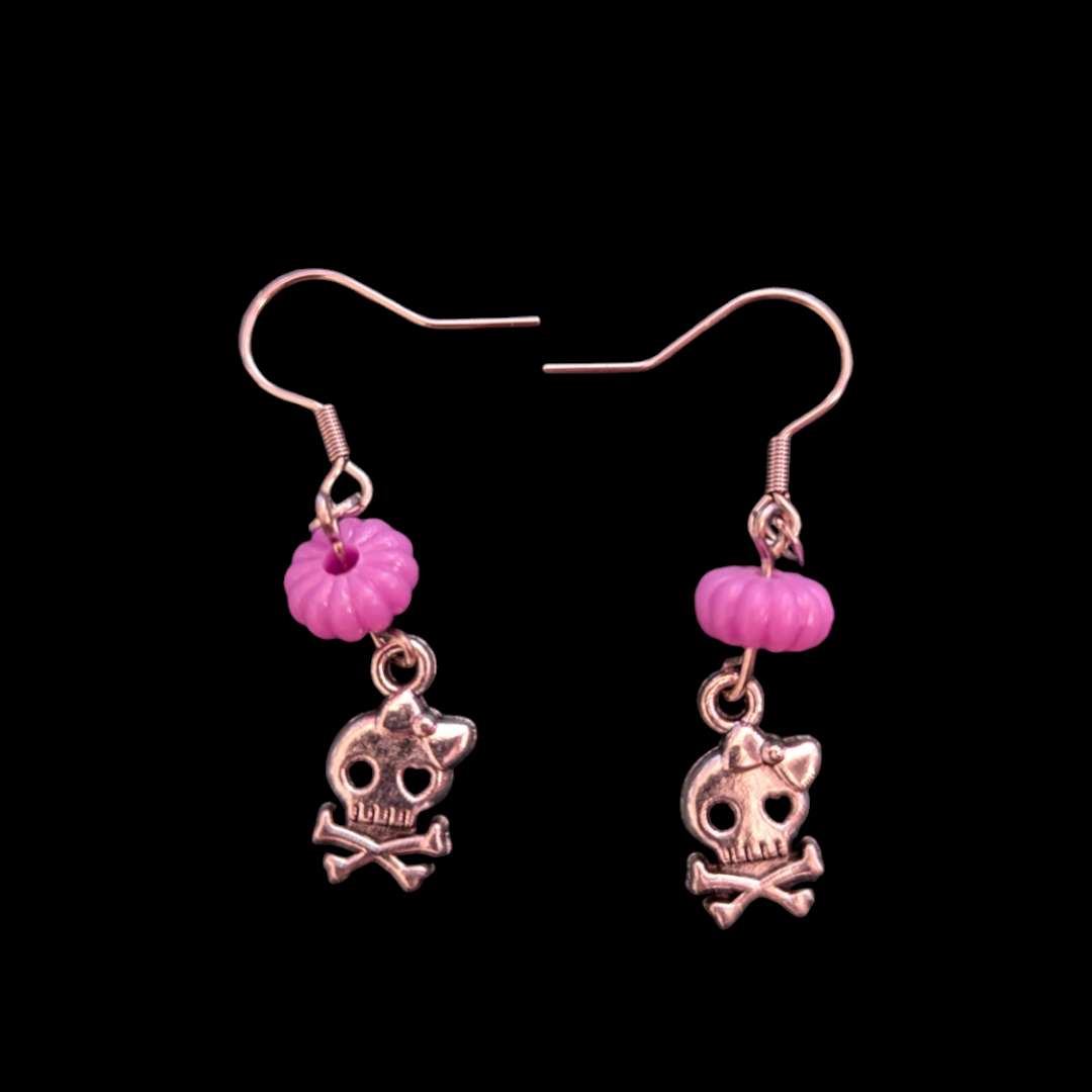 Pendientes calavera Coquette