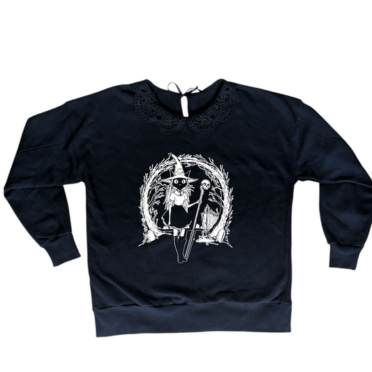 Sudadera con cuello tejido varios modelos