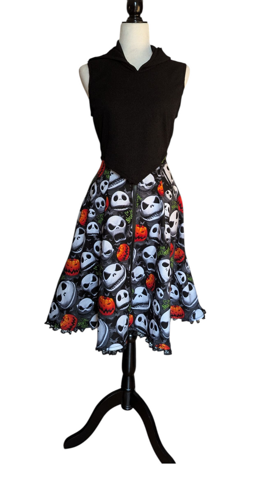 Falda acampanada Pinup Pesadilla Antes de Navidad