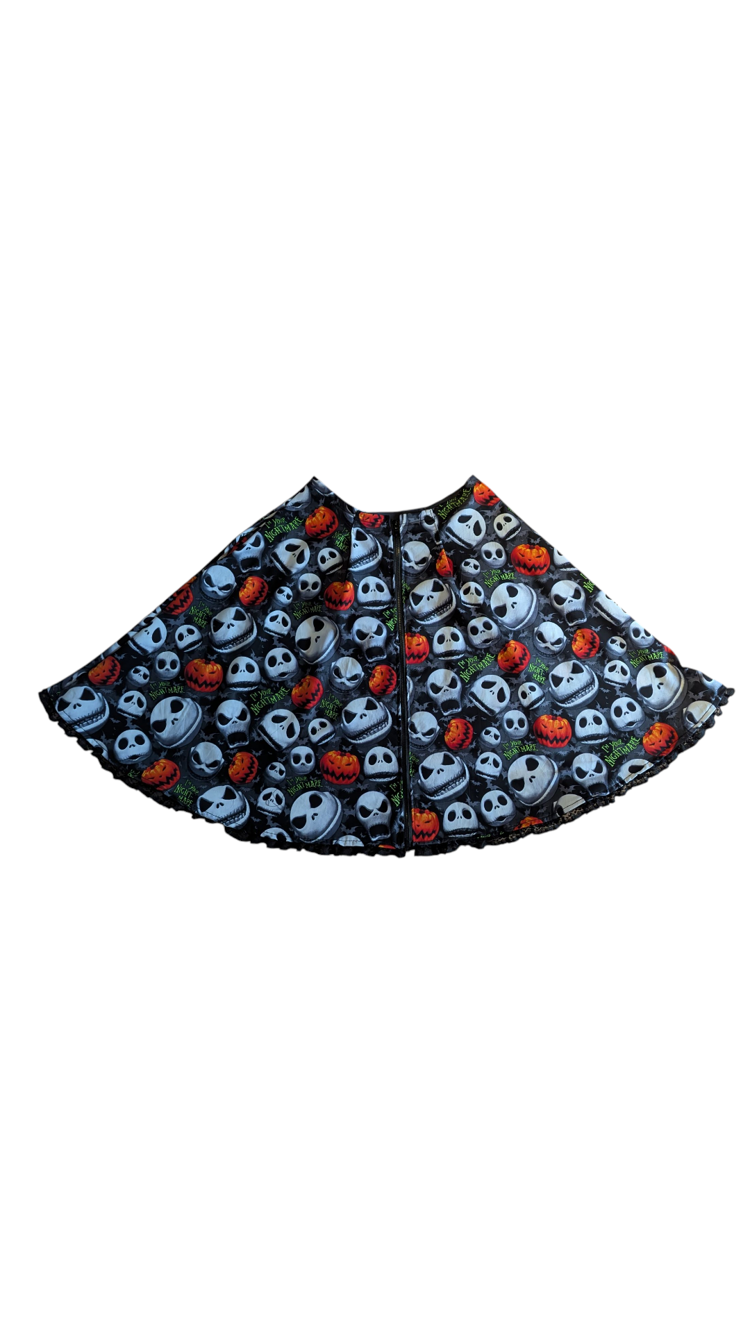 Falda acampanada Pinup Pesadilla Antes de Navidad