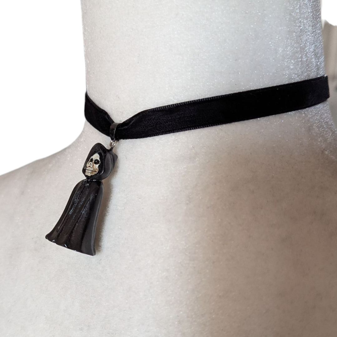 Choker Parca terciopelo