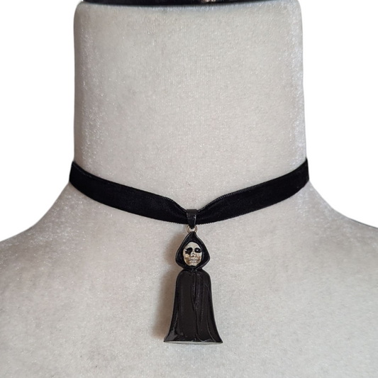 Choker Parca terciopelo