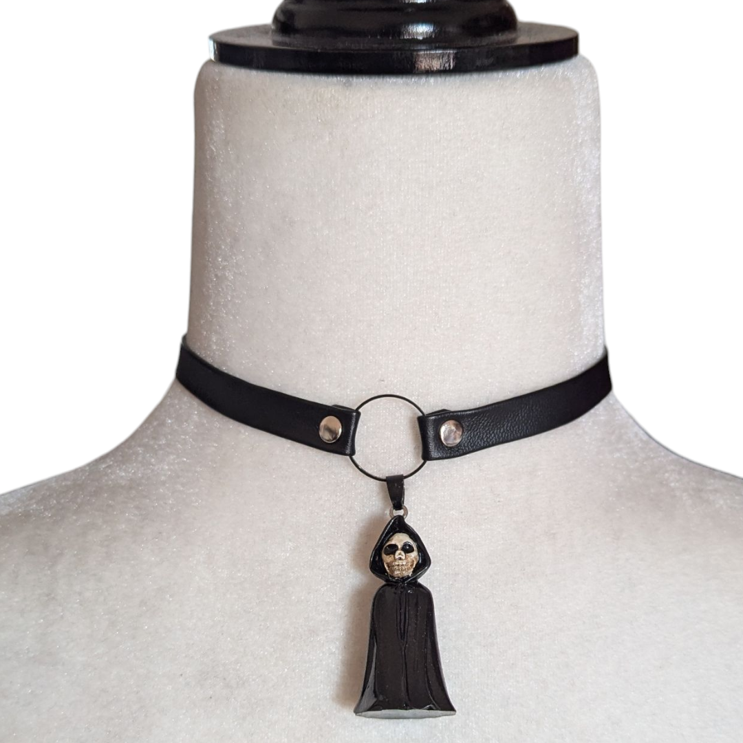 Choker Parca de pu