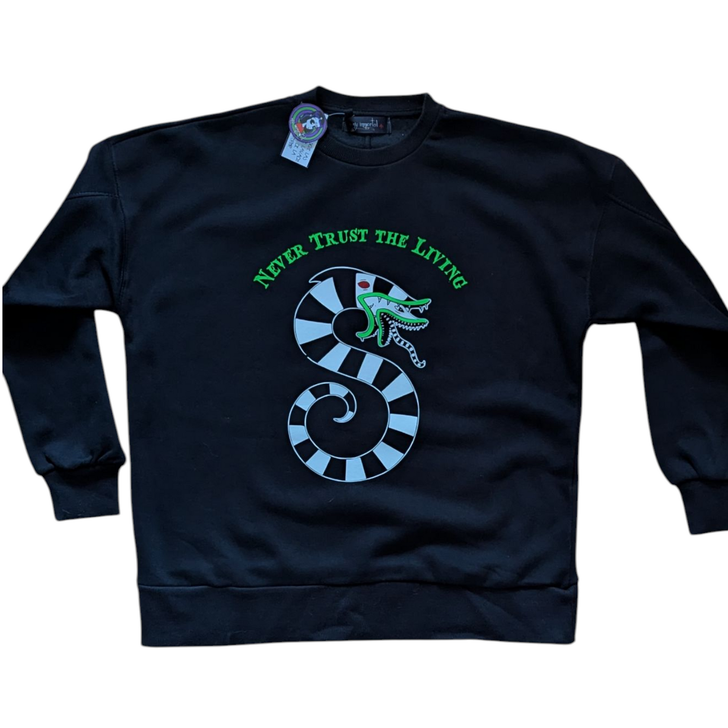 Sudadera Sandworm Beetlejuice oversize