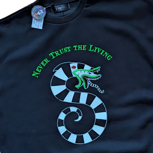 Sudadera Sandworm Beetlejuice oversize