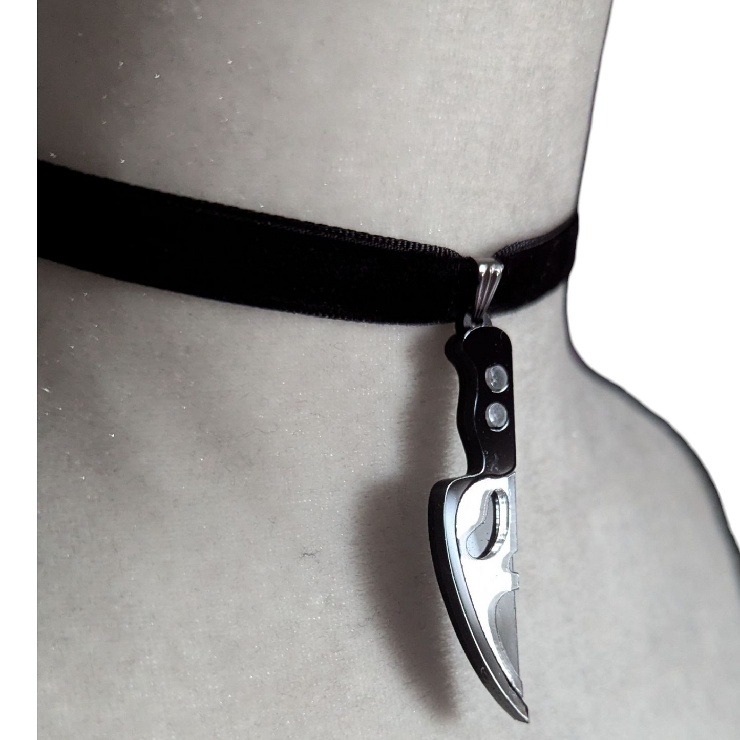 Gargantilla cuchillo Ghostface