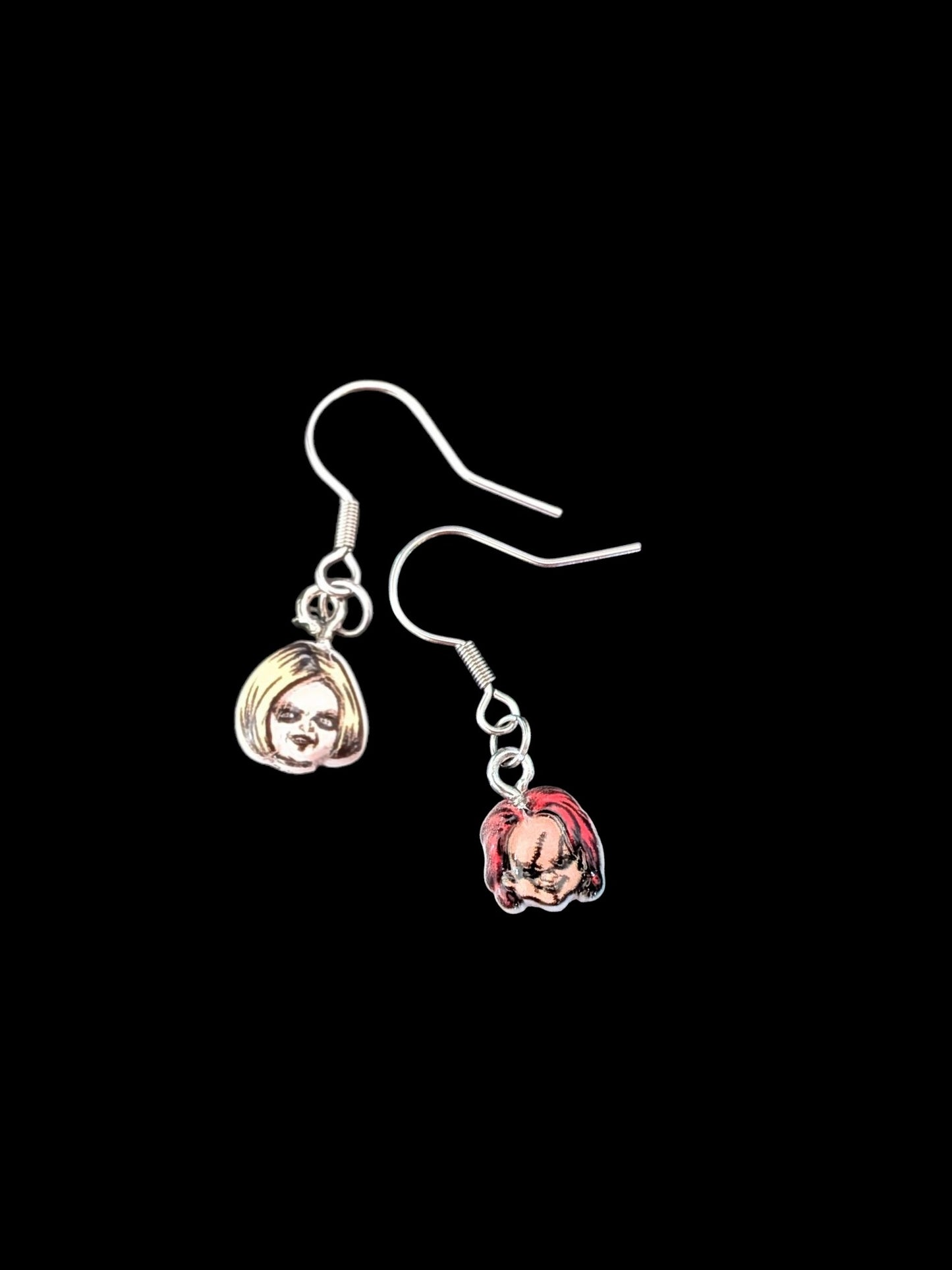 Pendientes Chucky, Tiffany ó Glen y Glenda