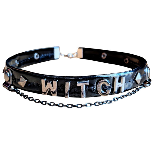 Collar choker Witch