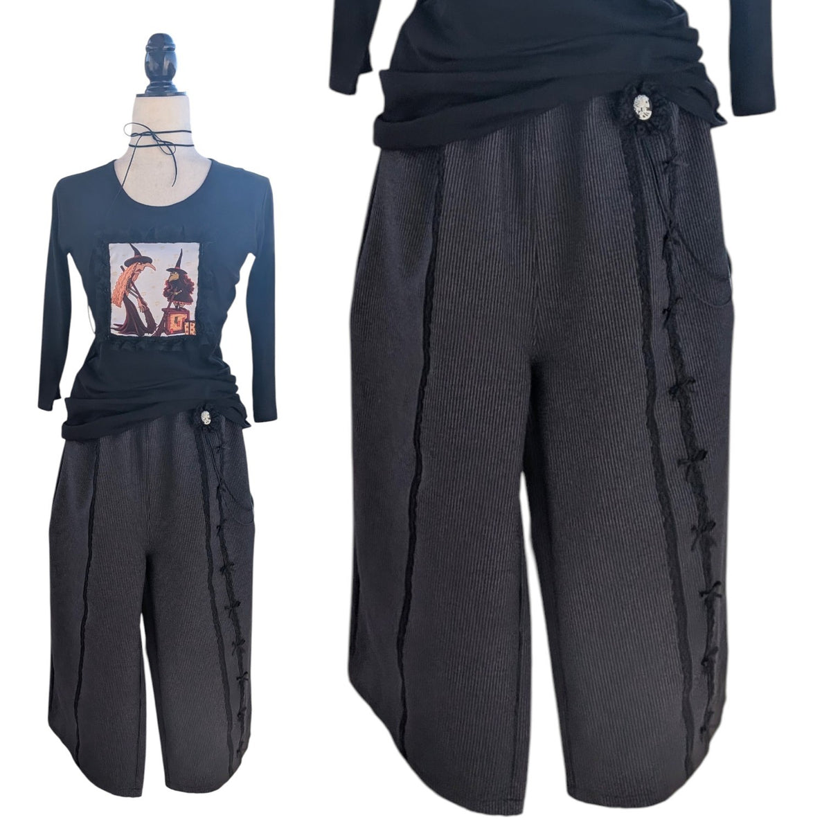 Bermudas Gothic Lolita