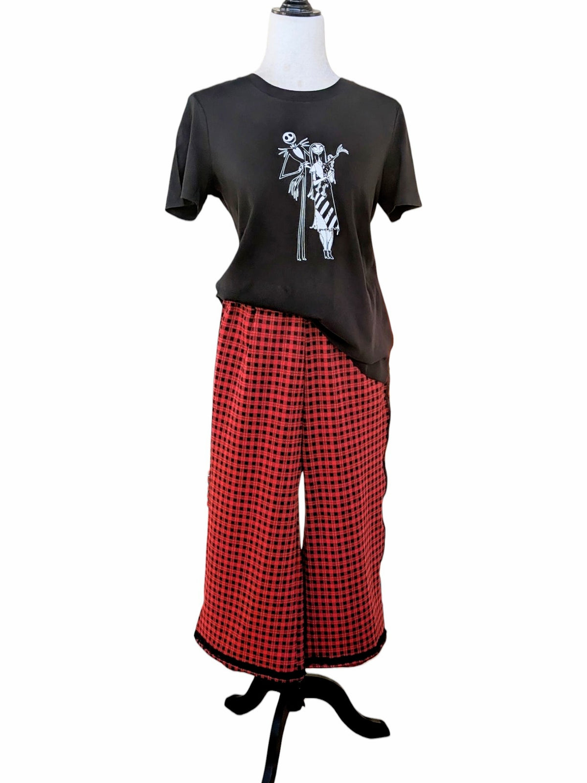 Bermudas a cuadros Gothic