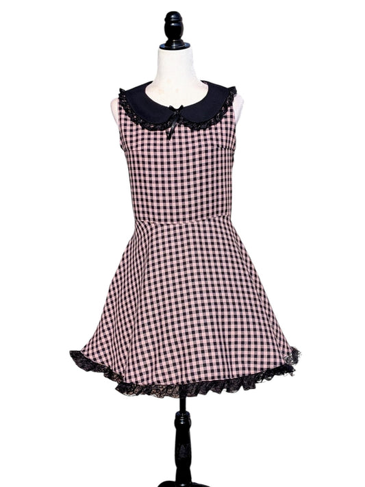 Jumper Gothic Lolita rosa y negro