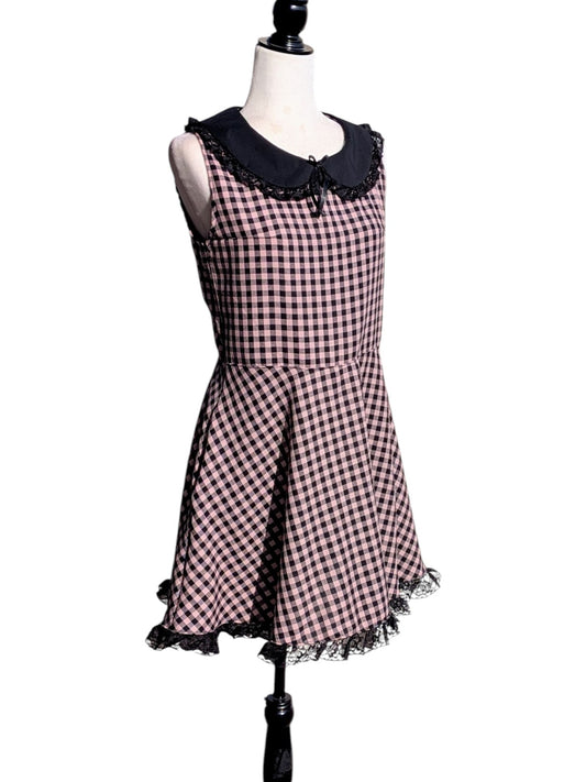 Jumper Gothic Lolita rosa y negro