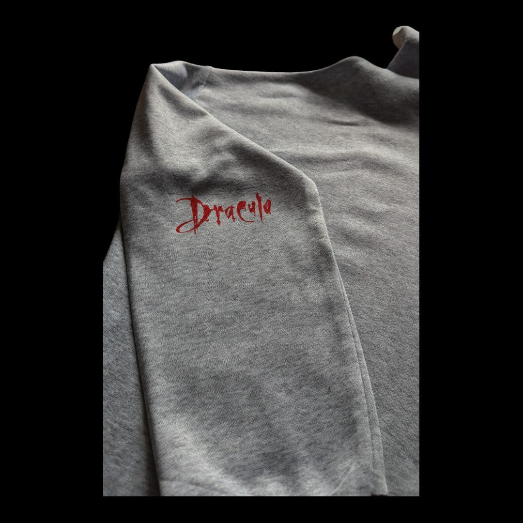 Sudadera gris Drácula