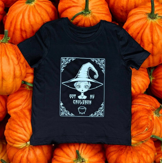 Camiseta Bruja Y Caldero