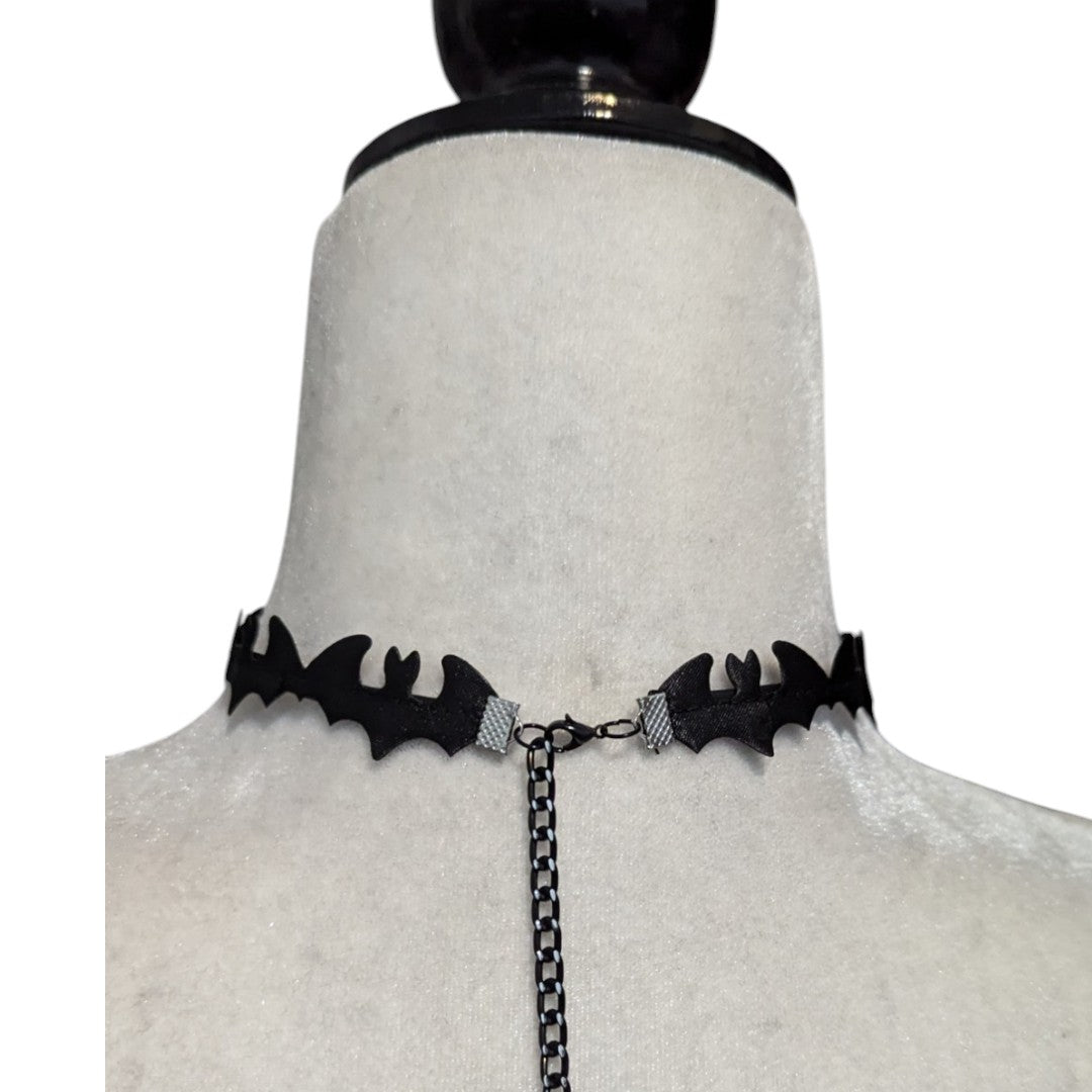 Collar Choker Murciélagos