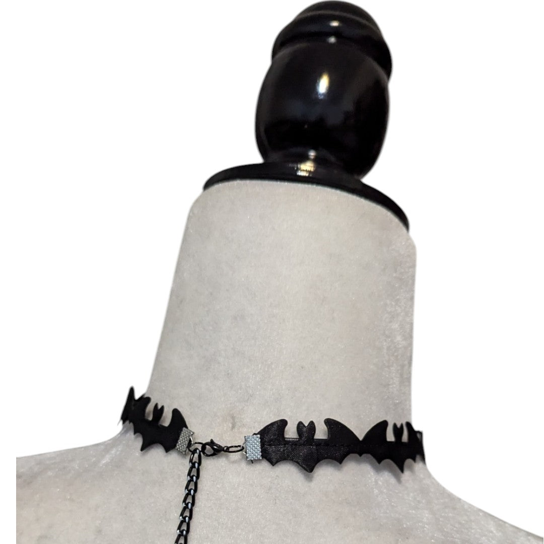 Collar Choker Murciélagos